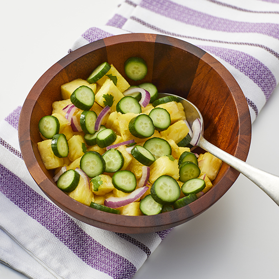 Cuke Pineapple Salad