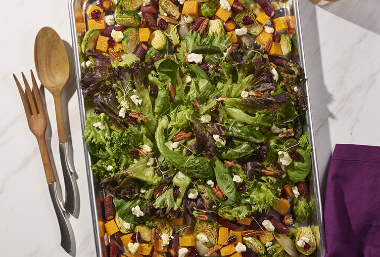 80 Acres Farms Sheet Pan Salad