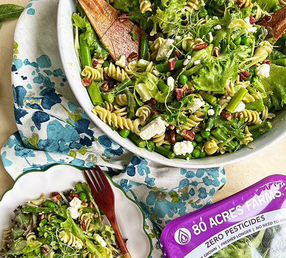 Asparagus & Pea Pasta Salad