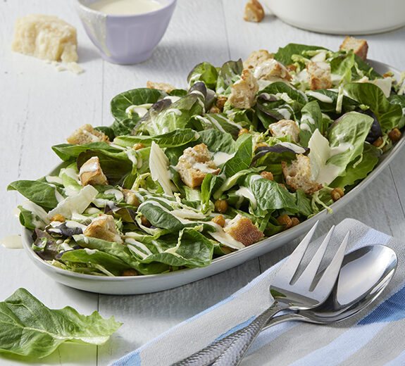 Crispy Chickpea Caesar Salad