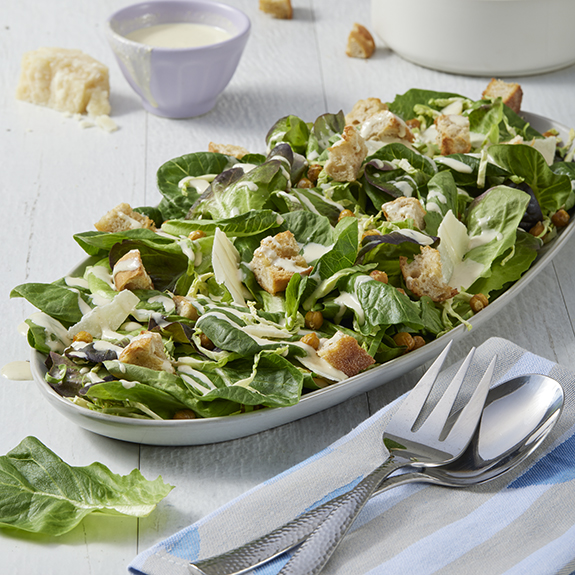 Crispy Chickpea Caesar Salad