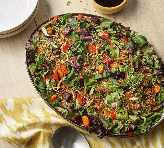 80 Acres Farms Crispy Quinoa Sheet Pan Salad