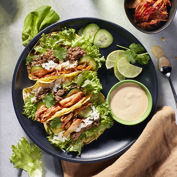 80 Acres Farms Korean Beef Tacos