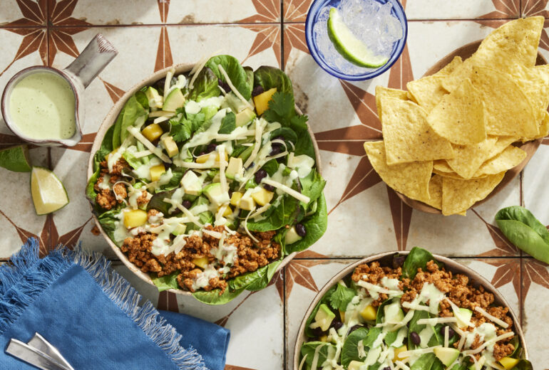 80 Acres Farms Spicy Turkey Taco Salad