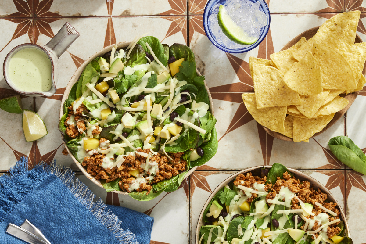80 Acres Farms Spicy Turkey Taco Salad