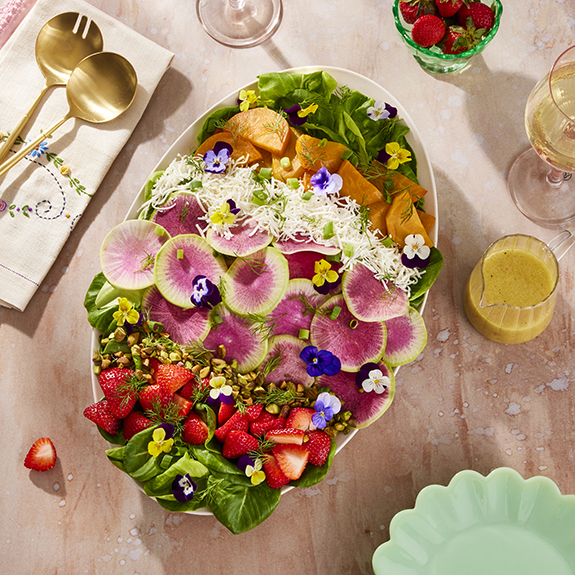 80 Acres Farms | Golden Beet Salad | Butter Me Up Salad Blend | Recipe