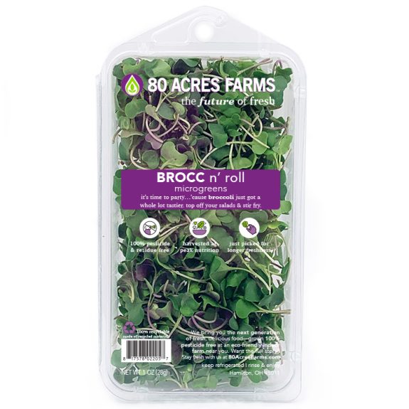 80 Acres Farms Brocc n roll Microgreens