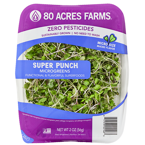 80 Acres Farms Super Punch Microgreens
